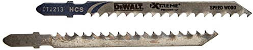 DeWalt XPC Holzstichsägeblätter (100-70-4.2 mm, max. Schnitttiefe 60 mm, HCS (Speed Wood) T-Aufnahme) DT2214