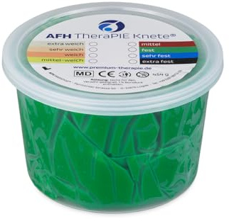 AFH Webshop Therapie Knete | 454 Gramm (1 Pound) | Therapie Knetmasse | Stärke Widerstand: extra-fest (