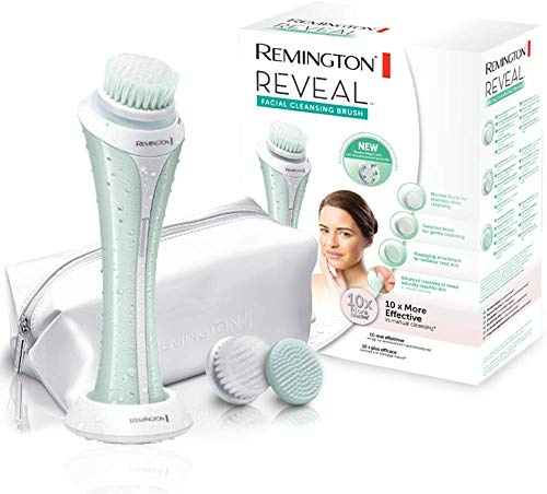 Remington Brosse Visage Electrique Nettoyante Rotative Vibrante, Etanche, Peau Normale à Sensible, Tête Massante - FC1000 Reveal