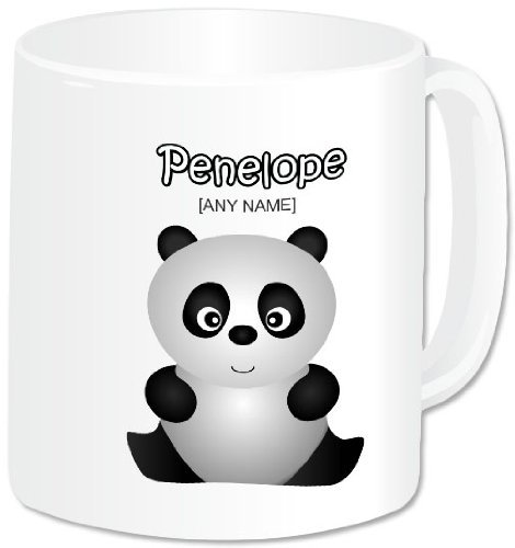 Personalised Jumbo Giant 20oz Mug - Animal Mugs - Panda - (A GoPersonalised Design)