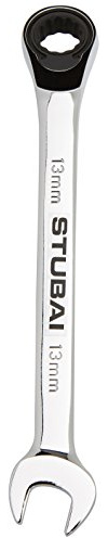 Stubai 20900013 Clé à Pipe Universelle, Argent, 13/180 mm