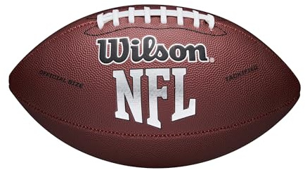 WILSON NFL MVP Football - Peewee Size, Brown