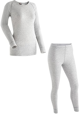 maier sports Lena, Conjunto de Ropa Interior de Mujer, Conjunto de Ropa Interior días fríos de Invierno Cuando se esquía o se Hacen excursiones heladas, Tecnología dryprotec