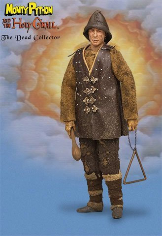 ERIC IDLE as THE DEAD COLLECTOR 12 Inch Limited Edition Action Figure from the Classic Film MONTY PYTHON AND THE HOLY GRAIL by Sideshow Toy