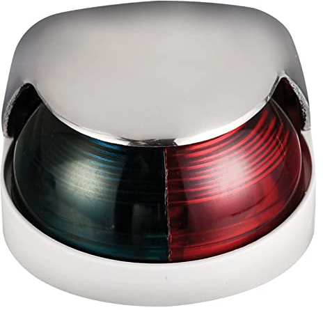 Osculati Decklicht AISI 316 225° zweifarbig rot/grün