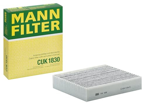 MANN-FILTER CUK 1830 Filtro aria cabina - Filtro Antipolline con Carbonio attivato - per Autovetture + veicoli commeriali