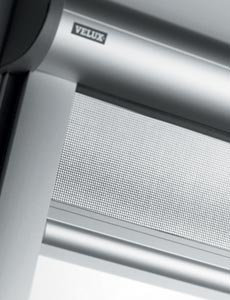 VELUX Insektenschutzgitter, für Dachfenster, Höhe 160/200/240 cm, ermöglicht Belüftung 1600x496 mm - ZIL CK02 grau