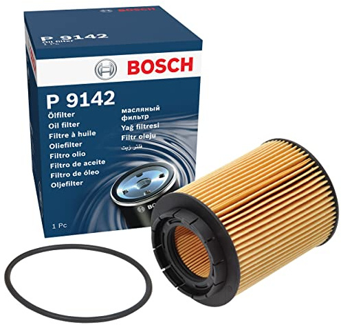 BOSCH Ölfilter 1457429142 | Kompatibel mit: AUDI A8 D2, Q7, FORD GALAXY I, JEEP GRAND CHEROKEE II, MERCEDES-BENZ V-CLASS, PORSCHE CAYENNE, CAYENNE