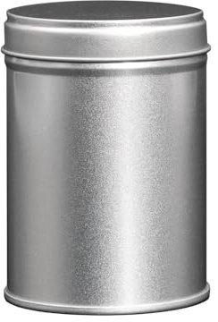Bremer Gewürzhandel Gewürzdose rund, Aromaverschluss, silbermatt, 63 x 90 mm