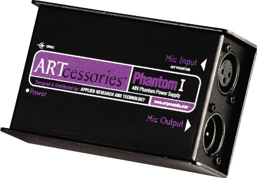 Art Phantom1 Stromquelle Phantom für Mikrofone Kondensatormikrofon