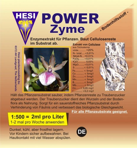 HESI Power Zyme Enzyme Bodenhilfsstoff Additiv 5000ml flüssig