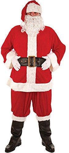 Deluxe Santa Claus Costume Standard