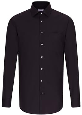 Seidensticker Herren Business-Hemd - Regular Fit - Bügelfrei - Kent Kragen - Langarm - 100% Baumwolle