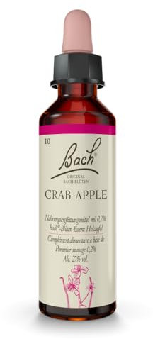 Original Bachblüten Tropfen Nr. 10 Crab Apple: Freude und Hoffnung finden mit der Bach-Blüte Holzapfel, 20ml