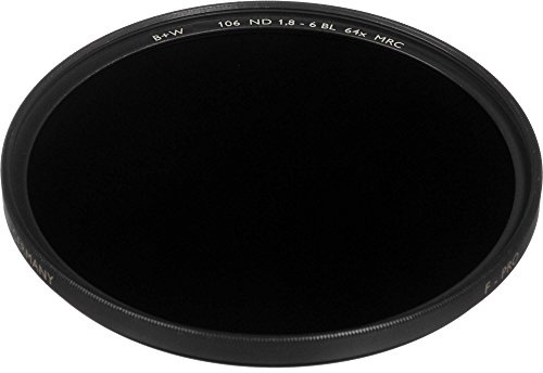 B+W BW1066162 55mm 106M Multi Coated +6 Stop Neutral Density Filter - F-PRO Mount, Silver