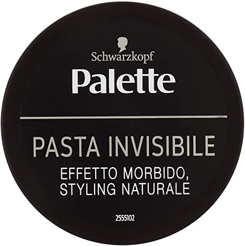 Schwarzkopf, Palette Styling, Pasta Invisibile, Pasta Modellante per Capelli, Effetto Morbido, Styling Naturale, Tenuta Leggera, Senza Alcool e Siliconi, Flacone da 100 ml