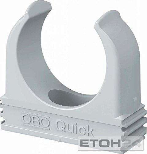 OBO Bettermann 2955 / M25 Schnellspanner M25 hellgrau (1 Stück)