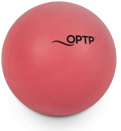OPTP Super Pinky Ball – Moderately Firm Density Deep Tissue Massage Ball for Back Pain, Shoulder Tension Relief, Sore Muscles, Plantar Fasciitis and More