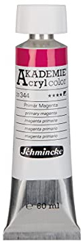 Schmincke AKADEMIE Acryl color Primär Magenta in 60 ml-Tube, 23 344 011