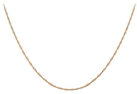 CARISSIMA Damen-Panzerkette 375 Weißgold-5.13.6975