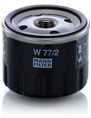 MANN-FILTER, W 77/2 Ölfilter | Für Off-Highway, Hohe Filtrationsleistung, Optimaler Motorschutz, Hochwertige Dichtung, Echte OE-Technologie