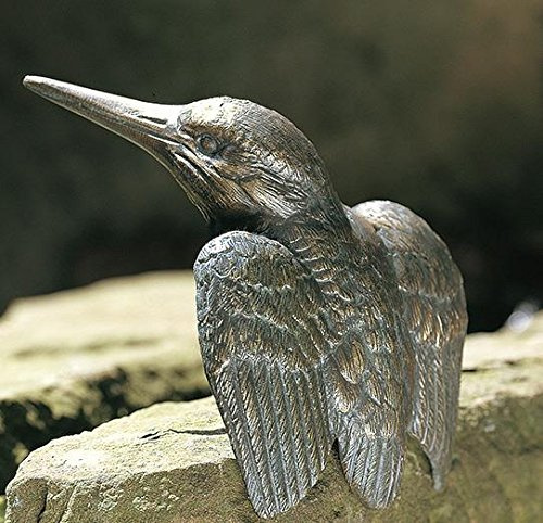 Rottenecker Bronzefigur, Skulpturen, Eisvogel 15 cm hoch