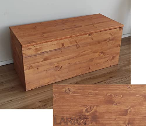 TOTAL WOOD 2012 Truhenbank banktruhe sitzbank sitztruhe truhen aus holz B x T x H ca.: 100cm x 40cm x 45cm.