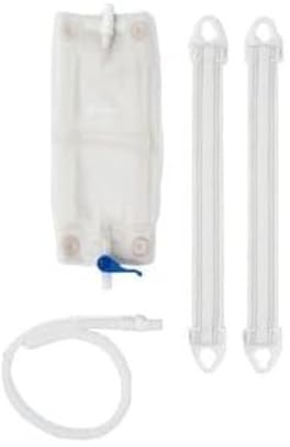 Hollister 9349 Urinary Leg Bag Combination Pack, 12 Pack, 30 oz (900 mL) – Low Profile Leg Bag, Medium Comfortable Wide Fabric Straps