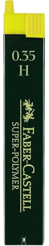Faber Castell Feinminen Dose mit 12 Minen 0,35mm H