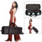 Valise à Chariot de Transport Valise Trépieds Eclairage Vidéo 33 Pouces Sac Pied Photo Studio Rembourré pour Télescope Support de Lumière Trépied Stroboscope Parapluie Projecteur