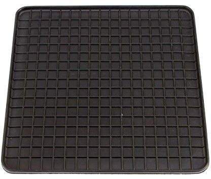 PETEX Gummimatten passend für T4 Bus / Transporter ab 1990-04/2003 hinten 40 x 40 cm Fußmatten schwarz 1-teilig