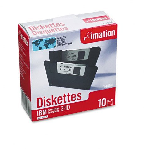 Imation productos – Imation – Discos de 3,5 , ibm-formatted, DS/HD, 10/caja – se vende como 1 caja – rentable. – bajo par reduce la unidad de disquete. Desgaste – antiestático diseño. – Le. -