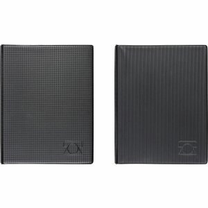 Brunnen 2 x Telefonringbuch Techno A5 schwarz
