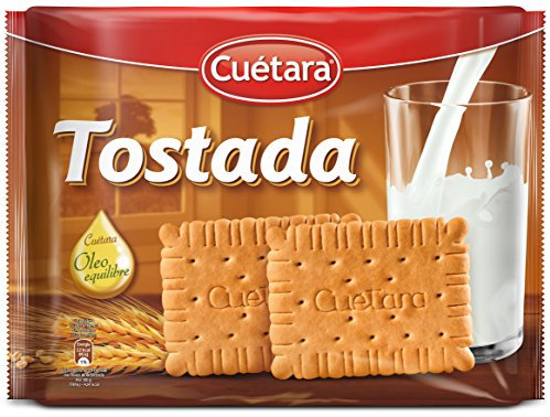 Cuetara Tostada Caja De Galletas - Paquete de 13 x 61.54 gr - Total: 800 gr