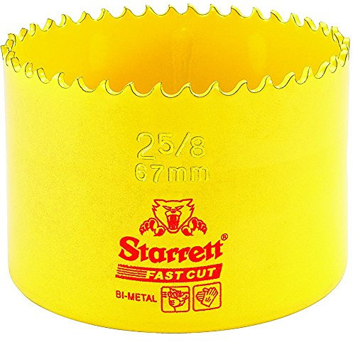 Starrett 63FCH067 Kernbohrer, 67 mm, Gelb