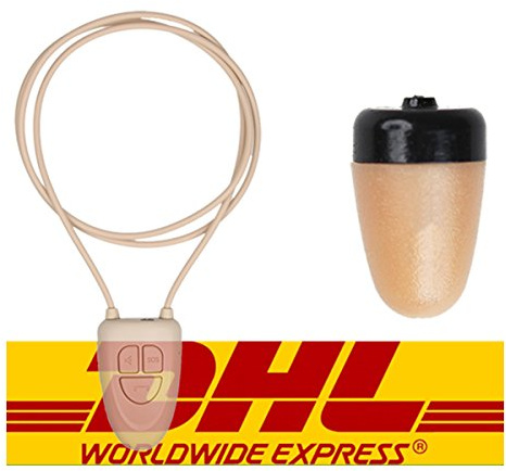 Mini oreillette espion Bluetooth invisible sans fil caché (couleur beige)