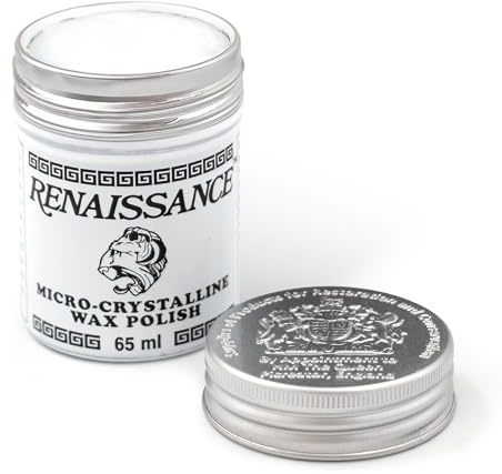 Renaissance Wax - Holzwachs und Politur - Klarwachs für Möbel, Eichenholz und Antik Restaurierung - Holzpflege und Restaurierung - 65ml