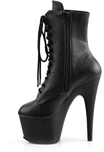 Pleaser Dam Adore-1020 stövlar, Svart, 43 EU