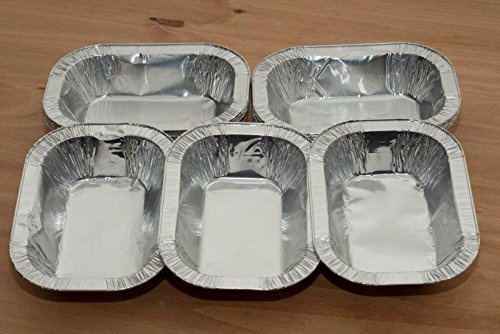 Tongmaster 1/2lb Foil Pie Ashet Disposable Steak Pie Dish x 10