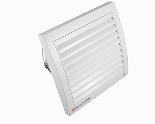 Bain Ventilateur 100 mm avec clapet anti-retour, 95 m3/h, fabriqué en UE