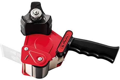 Herlitz 8842700 Packbandabroller für Grossrollen Ind. Abrisse (1, nur Abroller)