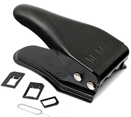 3 EN 1 Coupeur pour nano sim + 3 adaptateurs Nano Sim/Micro/Sim Card compatible Mini iPad/iPhone5/iphon4/iPhone3/Galaxy S3/ Samsung Galaxy note i9220, Samsung Galaxy note2 N7100