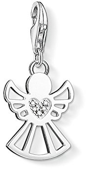 Thomas Sabo Damer berlock ängel charm klubb 925 sterlingsilver diamant DC0029-725-14