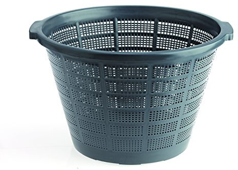 Oase 54318 Plant Basket Water Lilies Round 40.35 L Capacity - for Water Lilies and Other Water Plants in Medium and Deep Water, Pond Planting