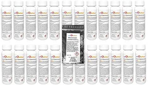 Saunaaufguss - Konzentrate Set 'Klassik + Frucht' mit 24 x 125 ml + 10g Mentholkristalle