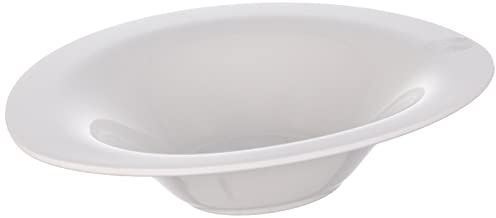 Kartell I.D. ISH BY D'O Piatto Melammina, Set da 4, Winter, Bianco Bone China
