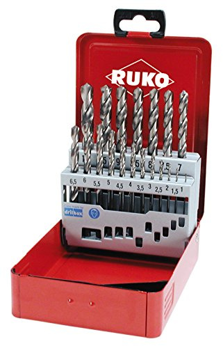 Ruko Spiralbohrersatz geschliffener, 1 Stück, 214214