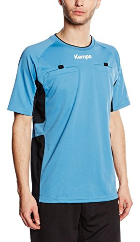 Kempa Erwachsene Trikot Schiedsrichter, Fair Blau/Schwarz, L, 200304002