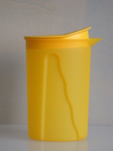 TUPPERWARE Junge Welle Kanne 1,0 L gelb Bienchen Quelle Saftkanne Swingtime