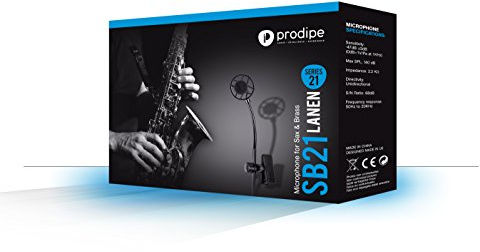 Prodipe SB21 - Micrófono para saxos, trompetas, resto de metales, percusión